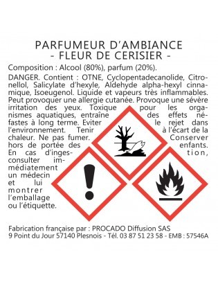 Diffuseur d'ambiance 100 ML - fleur de cerisier - Les lumières du temps – Image 2