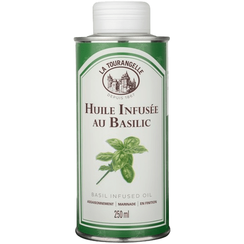 Huile infusée au basilic 250ml - La tourangelle