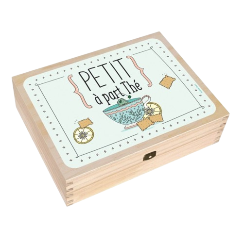 Boite À Thé en bois - Petit À Part Thé