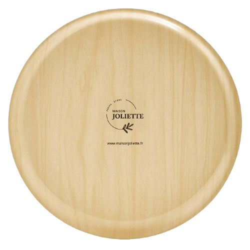 Plateau rond en bouleau Ø 38 cm - Floraison - Maison Joliette – Image 3