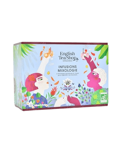 Coffret Infusions Mixologie 3 Créations Originales Bio 12 sachets - English tea shop