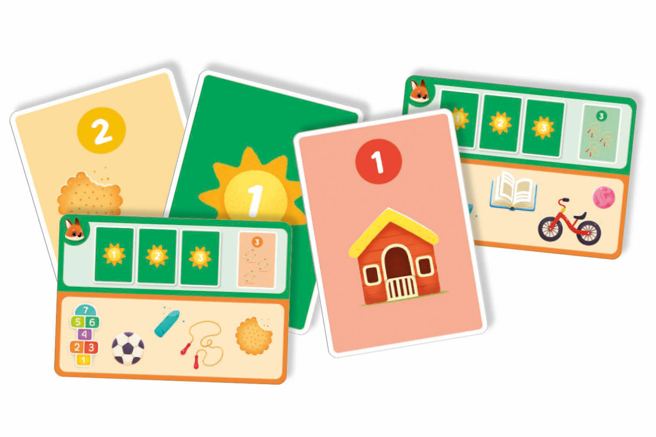 Jeu de cartes – Jeu de 1, 2, 3… Soleil ! – Auzou – Image 5