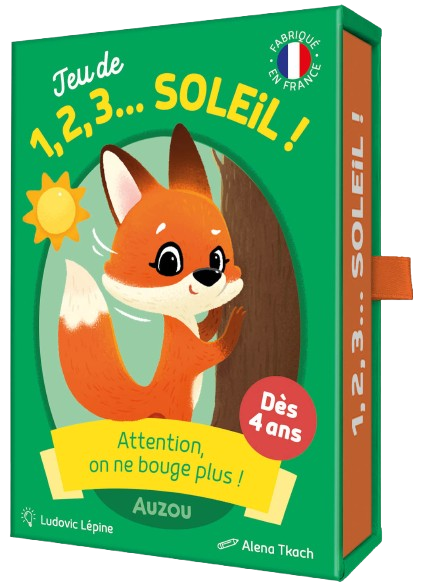 Jeu de cartes – Jeu de 1, 2, 3… Soleil ! – Auzou