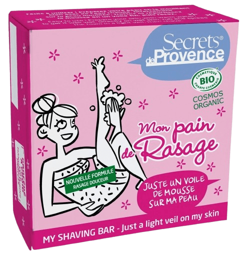 Pain à raser femme – Beurre de Karité bio – Secrets De Provence
