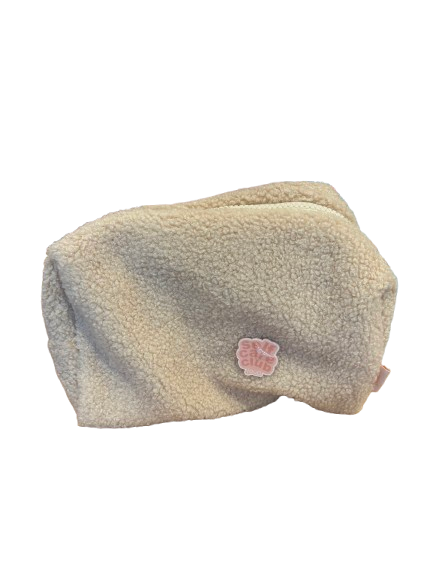 Pochette effet mouton - Beige - Joud