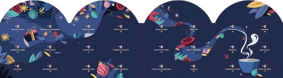Calendrier de l'avent infusettes merveilles des sens - La Route des Comptoirs – Image 2