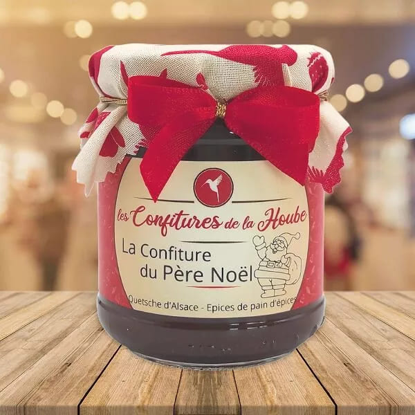 Confiture du Père Noel (Quetsche d'Alsace aux Epices de Noël) - Les confitures de la hoube – Image 3