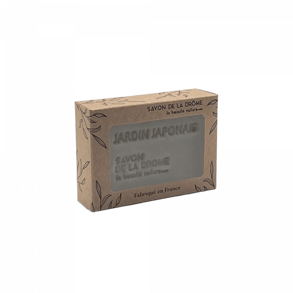 Savon Olive parfum Jardin Japonais - Savonnerie De La Drome