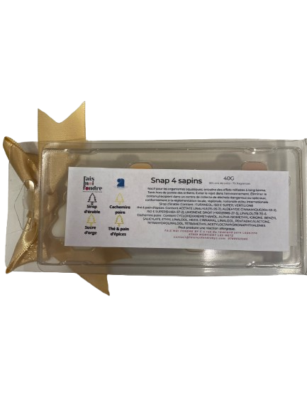 4 Fondants en forme de sapin - Fais moi fondre by c – Image 4