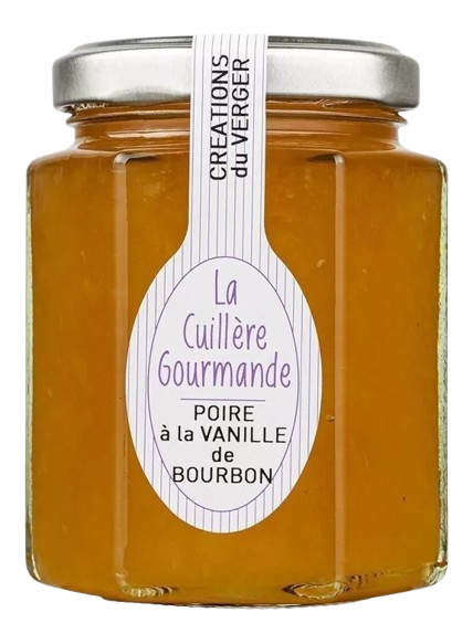 Confiture Poire à la Vanille de Bourbon - La Cuillère Gourmande