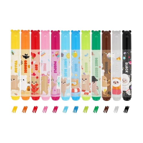 Set de 12 Feutres - Teddy Friends - Legami – Image 5