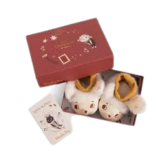 Chaussons mouton Après la pluie - Moulin Roty