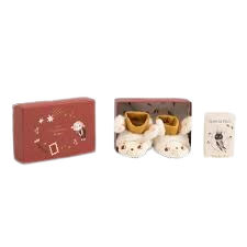 Chaussons mouton Après la pluie - Moulin Roty – Image 3