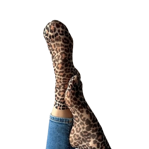Chaussettes Léopard femme - Sockette