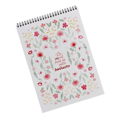 Carnet de coloriage A4 - Petits bonheurs - Maison Joliette – Image 2