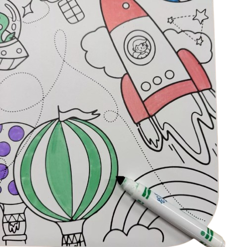 Set de table magique Espace & Planètes – DB Kids (Les Drôles de Bouilles) – Image 5