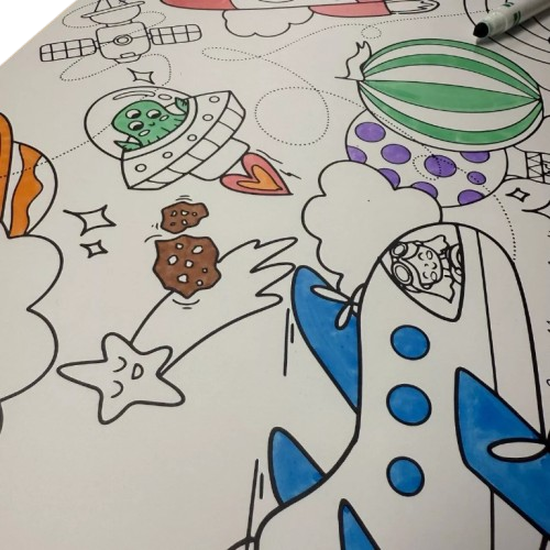 Set de table magique Espace & Planètes – DB Kids (Les Drôles de Bouilles) – Image 3