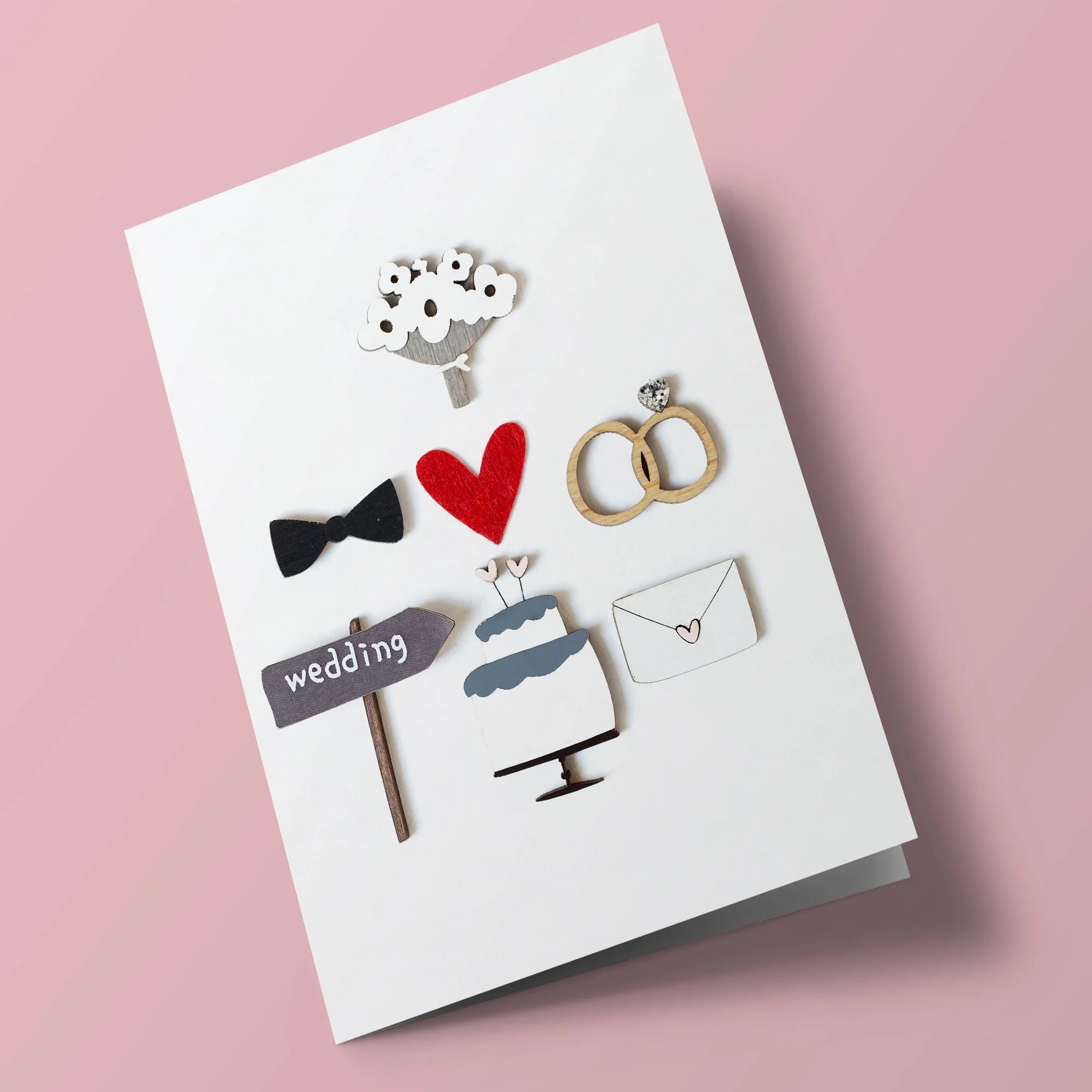 Cartes en bois artisanales – Cartes originales pour toutes les occasions – Image 17