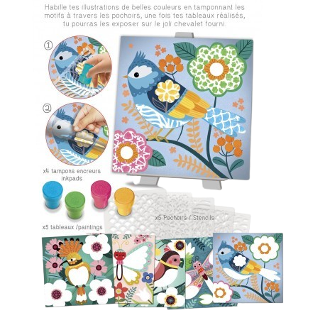 🌸 Pochoirs motifs – Couleurs de printemps – Image 4