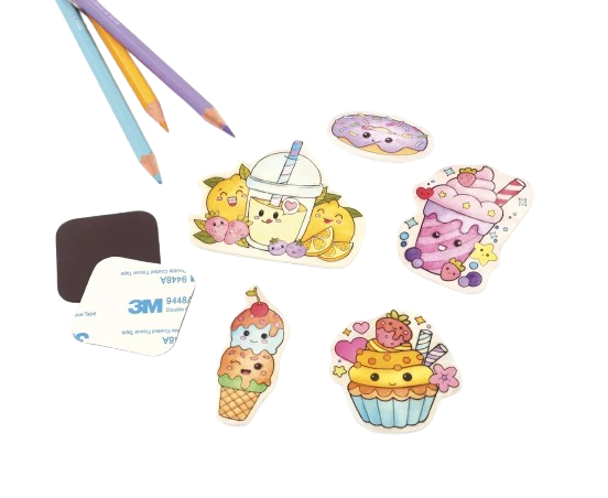 Kit plastique dingue - Magnets Kawaï - Graine Créative – Image 2