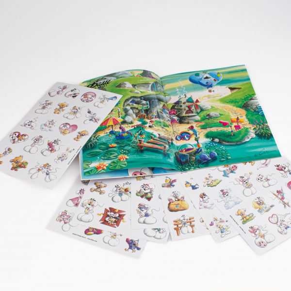 Cahier avec stickers repositionnables A5 - Diddl – Image 5