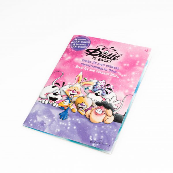 Cahier avec stickers repositionnables A5 - Diddl – Image 6
