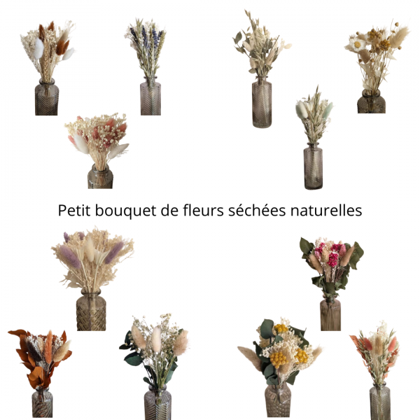 Petit bouquet de fleurs séchées naturelles
