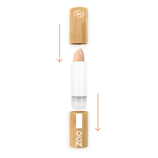 Correcteur Stick Bio & Vegan, Haute Couverture et Fini Naturel - ZAO – Image 2