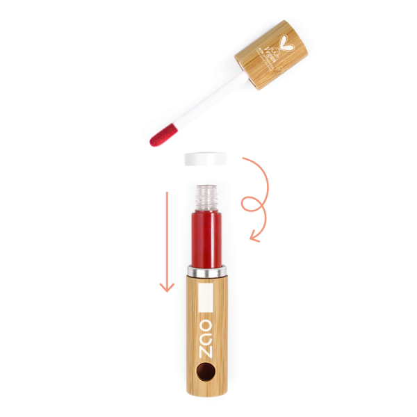 💋 Encre à Lèvres Bio & Vegan – ZAO Make-Up – Image 2