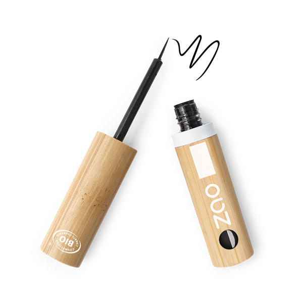 Eyeliner feutre ou pinceau Bio & Vegan - rechargeable – ZAO Make-Up – Image 5