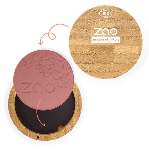 Fard à Joues Compact Bio & Vegan – rechargeable - ZAO Make-Up – Image 5