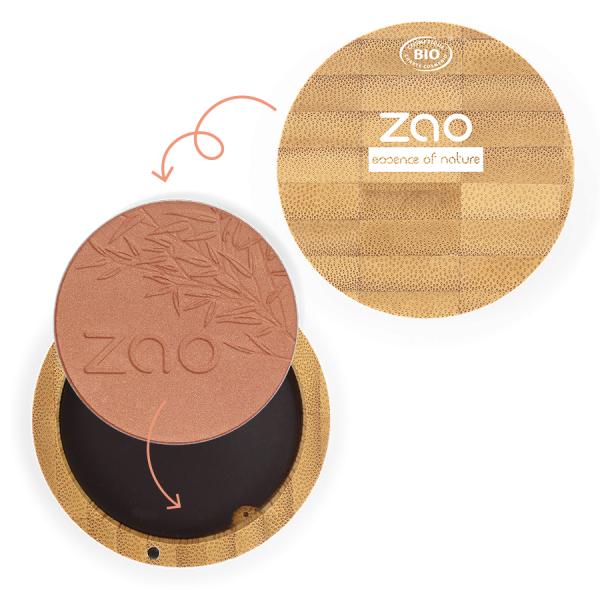 Fard à Joues Compact Bio & Vegan – rechargeable - ZAO Make-Up – Image 3