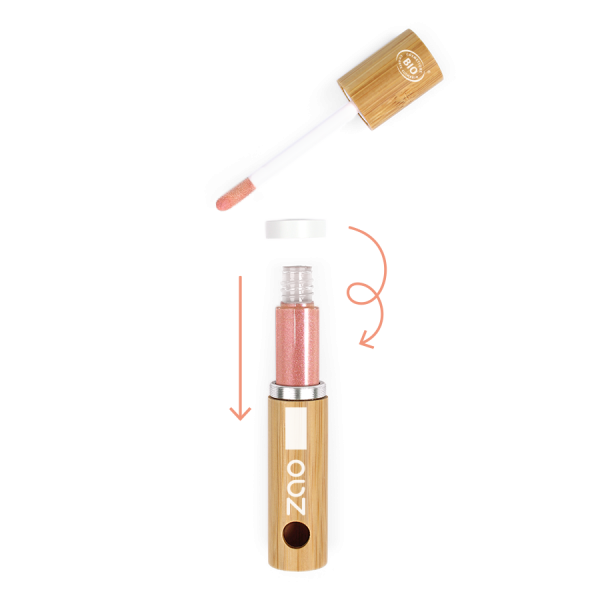✨ Gloss lèvres bio, Vegan et rechargeable | ZAO Make‑Up – Image 5