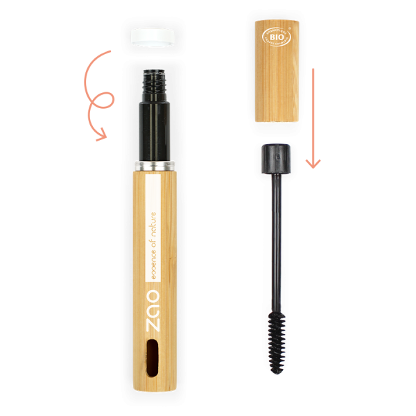 Mascara Bio & Vegan – rechargeable - ZAO Make-Up – Image 3