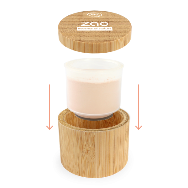 Mineral Silk – Poudre Libre Bio - Zao makeup