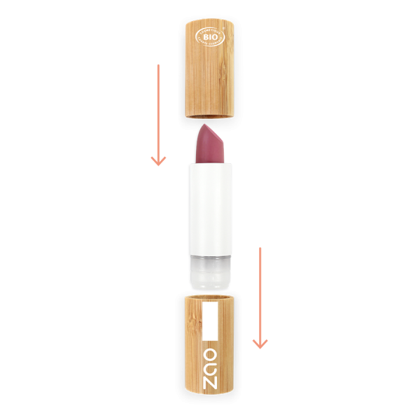💄 Rouge à Lèvres Cocoon Bio & Vegan – rechargeable - ZAO Make-Up – Image 14