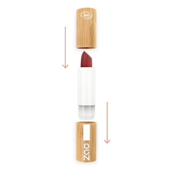 💄 Rouge à Lèvres Cocoon Bio & Vegan – rechargeable - ZAO Make-Up – Image 11