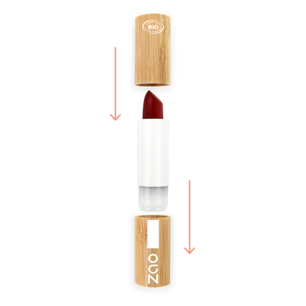 💄 Rouge à Lèvres Cocoon Bio & Vegan – rechargeable - ZAO Make-Up – Image 12