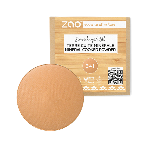 ☀️ Terre Cuite Minérale Bio & Vegan – rechargeable - ZAO Make-Up – Image 4