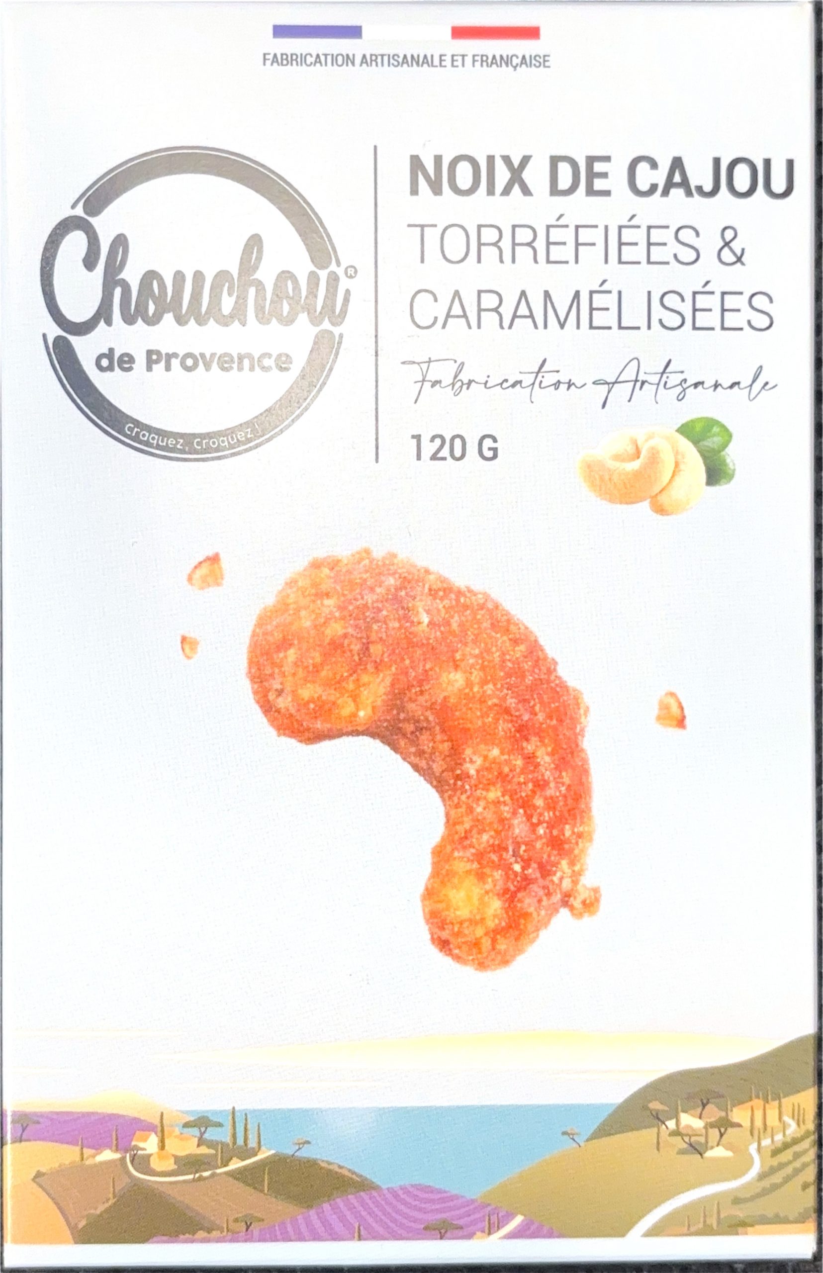 Chouchous Cajous Caramélisés Artisanaux - Chouchou de Provence