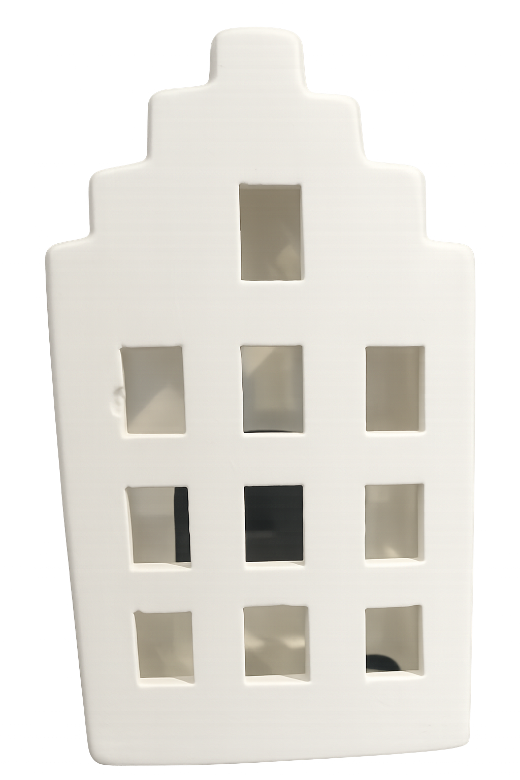Maison pour bougies en céramique