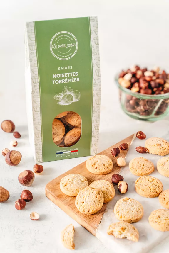 Biscuits Sablés - Noisettes torréfiées - Le petit zeste – Image 2