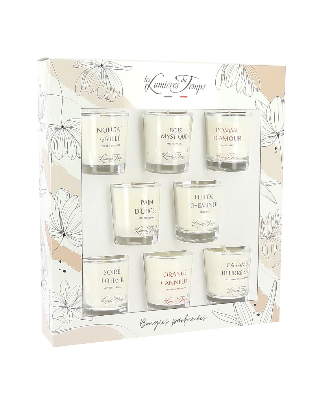 Coffret 8 bougies de 35 grs - coffret 2 - Les Lumières du temps – Image 2