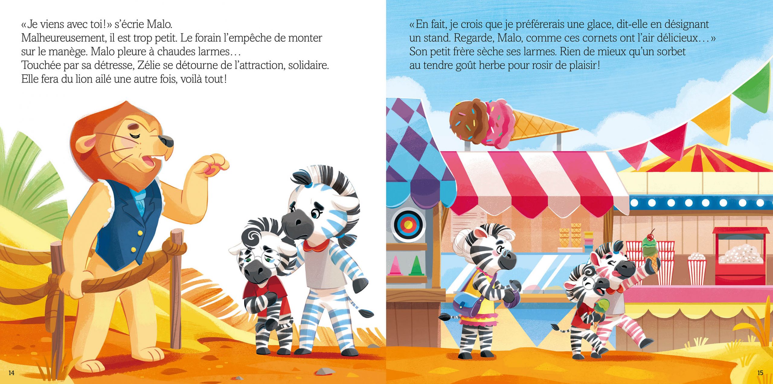 Livre Zélie et les émotions en famille - Auzou – Image 3