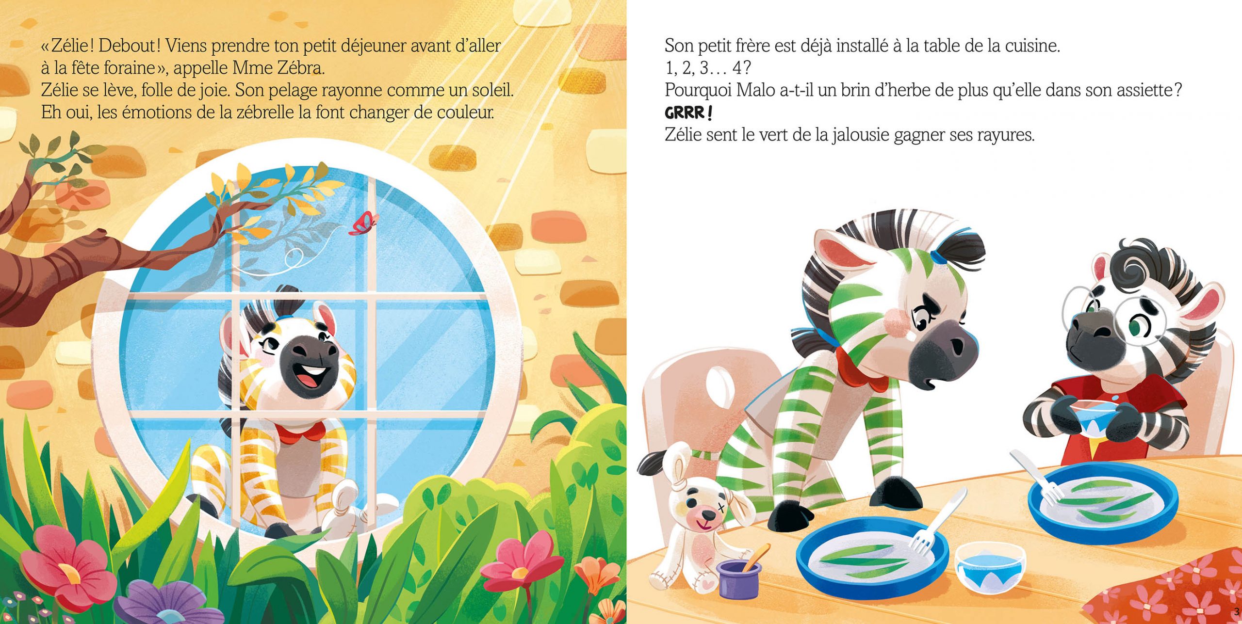 Livre Zélie et les émotions en famille - Auzou – Image 2