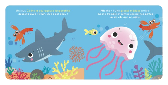 Mon premier livre de bain - Firmin le requin - Auzou – Image 2