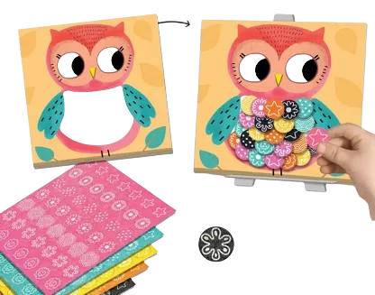 Tableaux en Feutrine « Dans le Pré » – Coffret Créatif Enfant Créa Lign 🎨✨ – Image 4