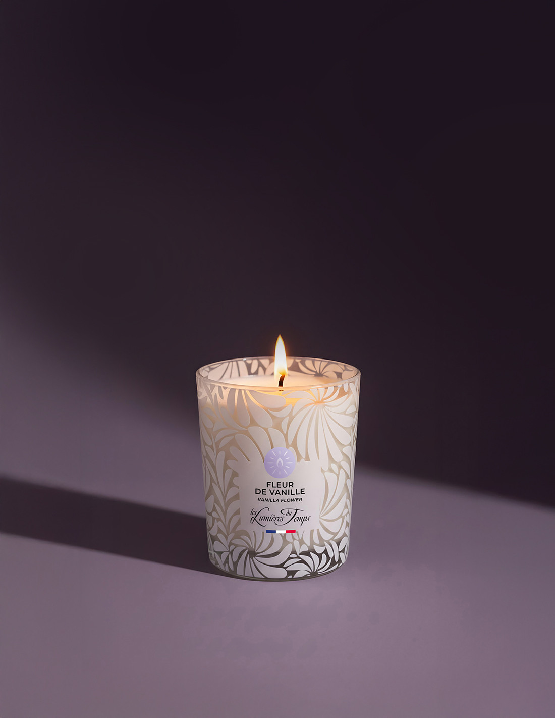 Bougie 90grs - Fleur de vanille - Les lumières du temps – Image 2