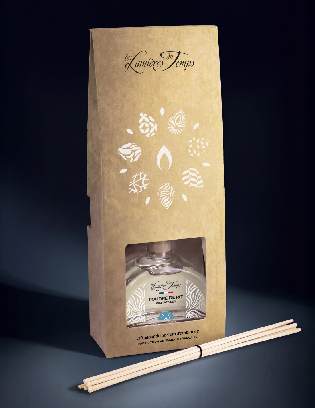 Diffuseur d'ambiance 100 ML - Poudre de riz - Les lumières du temps – Image 2