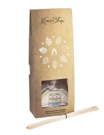 Diffuseur d'ambiance 100 ML - Poudre de riz - Les lumières du temps